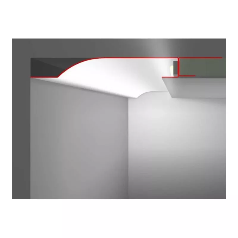 Synergy 21 S21-LED-PR00400 LED tvirtinimo profilis su priedais