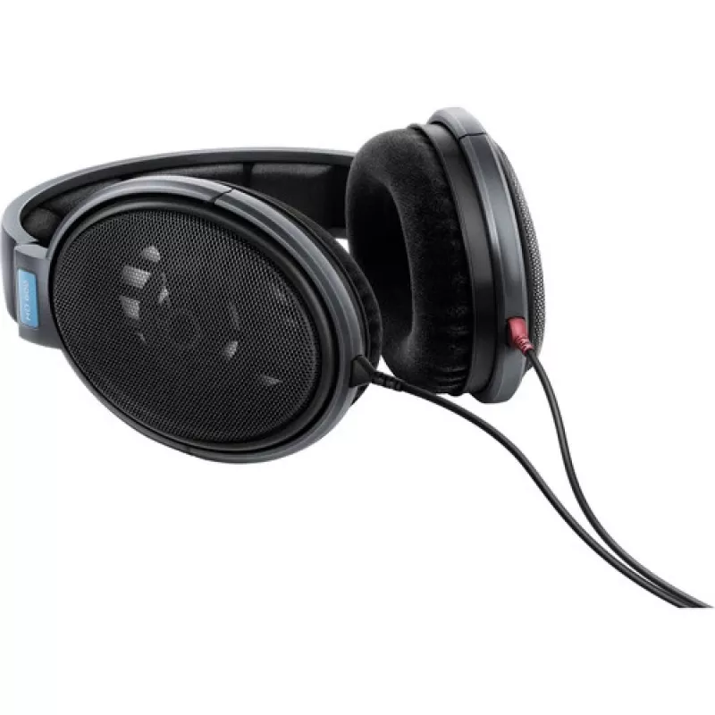 Ausinės Sennheiser HD 600, atviro tipo, 3,5 mm lizdas, juoda, pilka