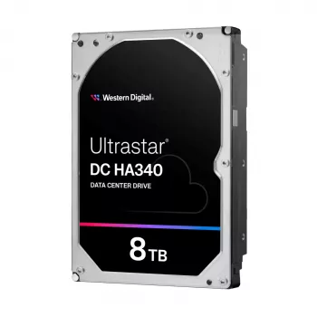WD Ultrastar DC HA340 WUS721208BLE6L4 - Festplatte - Datencenter - 8TB - intern - 3,5 (8,9 cm) - SATA 6Gb/s - 7200 rpm - Puffer: 256MB (0B47078)