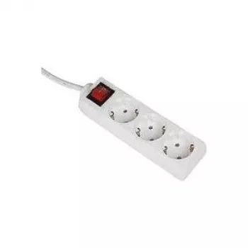 Hama 00030535 apsauginis nuo viršįtampių lizdinis skirstytuvas, baltas, 3 AC lizdai, 3 m