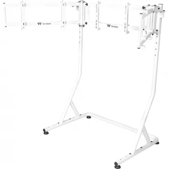 Termaltake Trijų Monitorių Stovas Pro Snow White, skirtas 17–55 colių monitoriams (GSC-MSP-MDSLWH-01)