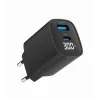Mobiliojo įrenginio įkroviklis Gembird TA-UC-PDQC30LCD-BK-01 Greitas įkrovimas Juodas