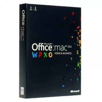 Microsoft Office 2011 Home and Business Mac licencija