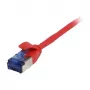 Synergy 21 Laidas Patch-RJ45 U/FTP 500MHz 0,15m CAT6*Raudonas* plonas apvalus d=3,8mm TPE/LSZH(Superflex) AWG32 Synergy 21 - Tinklas - CAT 6a