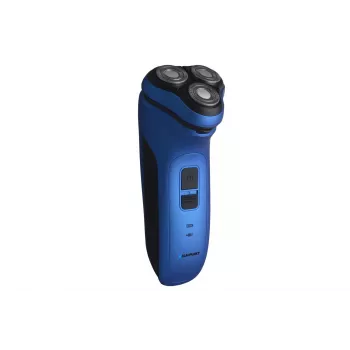 Blaupunkt MSR401 Vyriškas skustuvas su rotacinėmis galvutėmis, trimeris, juodai mėlynas