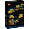 LEGO Icons Transformers Bumblebee konstruktorius – veiksmo figūrėlė suaugusiems, transformuojasi į automobilį