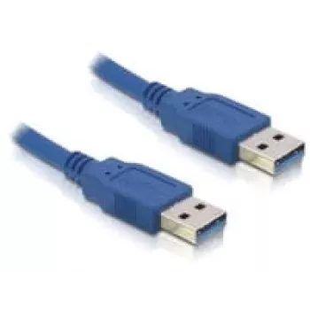 USB kabelis DeLOCK USB 3.0-A vyriškas/vyriškas 2 m mėlynas