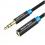Garso ilgintuvas Vention 3.5 mm lizdas–kištukas VAB-B06-B500-M 5 m juodas
