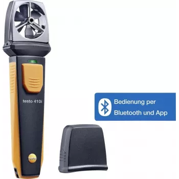 Anemometras testo 410 i su besisukančia sparnute, kompaktiškas