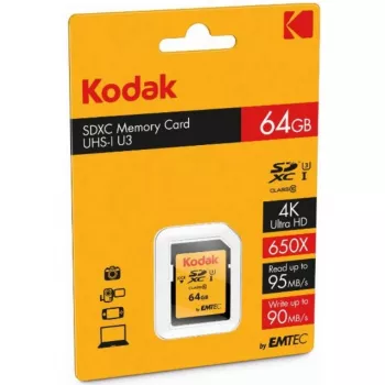 Kodak Ultra SD XC SDXC 64 GB UHS-I U3 V30 4K 670x 100 MB/s