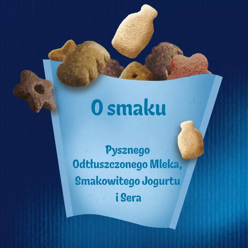 Felix Party Mix Dairy Delight 60 g traškūs pieno skonio užkandžiai katėms