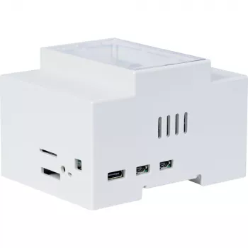 Raspberry Pi RB-CASEP5-07 pilkas korpusas