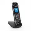Gigaset E720 Analoginis/DECT telefonas su skambučio numerio atpažinimu, juodas