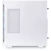 PC korpusas Thermaltake Divider 300 TG Snow ARGB Midi Tower baltas