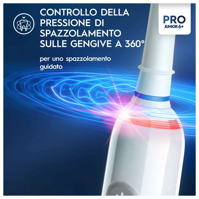 Sukamasis dantų šepetėlis vaikams Oral-B PRO Junior Frozen