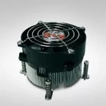 Inter-Tech K-987 – procesoriaus aušintuvas – 9,2 cm – aliuminis – juodas – 12 V – 10,6 cm (K-987)