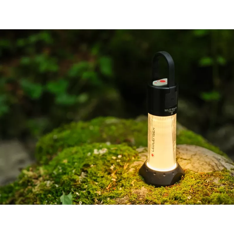 Ledlenser ML6 Warm Light Black, White universalus LED žibintuvėlis