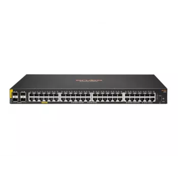 HPE Aruba Networking CX 6100 48G Class4 PoE 4SFP+ 740W jungiklis - L3 valdomas - 48x10/100/1000 (PoE+) + 4x1Gb/10Gb SFP+ (aukštyn)