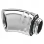 Barrow Dazzle Adapter TDWT45-B01 SS 45° G1/4 colio išorinis į G1/4 colio vidinį sukamasis adapteris sidabrinis