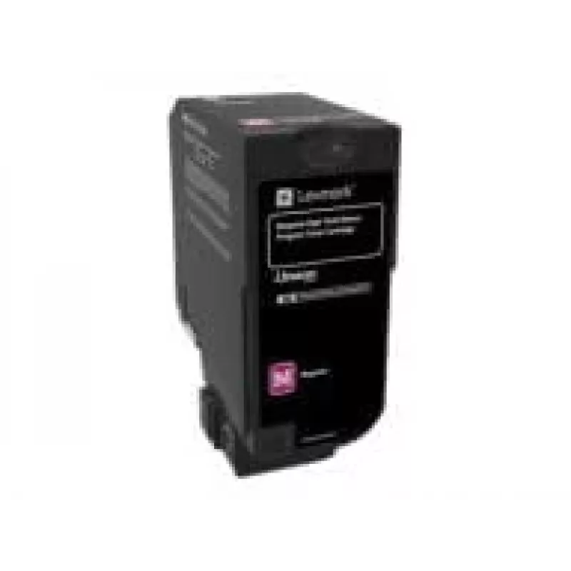 Lexmark 74C2HM0 originalus grąžinamasis tonerio kasetė, magenta, didelio našumo
