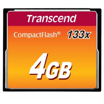 Atminties kortelė Transcend 4GB CompactFlash 133x TS4GCF133