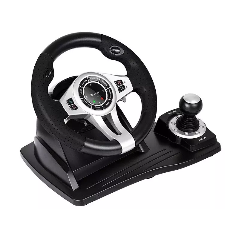 Tracer TRAJOY46524 Žaidimų vairas su pedalais, PlayStation 4, PlayStation 3, PC