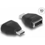 DeLOCK adapteris USB Type-C (vyriškas) į USB 10 Gbps Type-E Key A (moteriškas), juodas