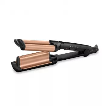 BaByliss Deep Waves garbanojimo lygintuvas, šiltai juodas, oranžinis, 98.4 cm (2.5 m)