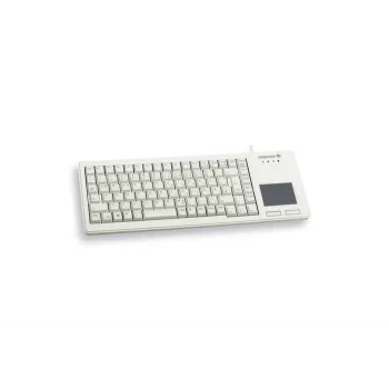 CHERRY XS jutiklinės dalies klaviatūra universali USB QWERTZ vokiška pilka