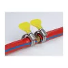 Žarna spaustukas drugelis DeLOCK 400 SS 32–50 mm 5 vnt geltoni