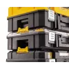 Dėžė įrankiams DeWalt DWST83343-1 – aliuminis/plastikas, vandeniui atspari, su vyriais uždengiamu dangčiu, užrakinama, 1 skyrius, 440×333×323 mm