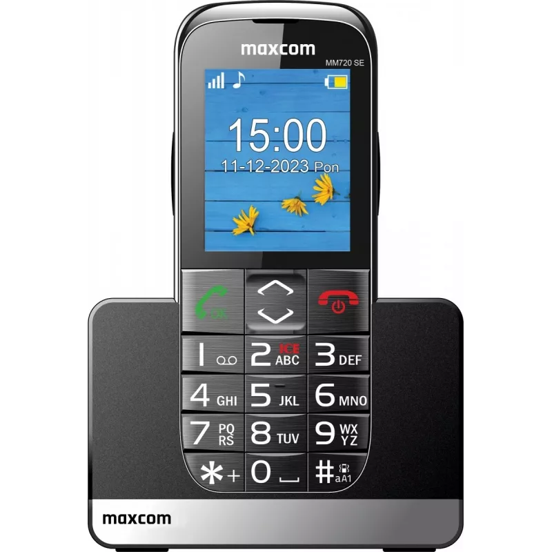 Mobilus telefonas MaxCom MM 720 SE, 2.4 colių ekranas