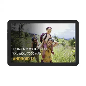 AGM Mobile P1 Lite Planšetinis kompiuteris atsparus 64GB 4RAM pilka