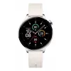 Išmanusis laikrodis ONEPLUS OnePlus Watch 3 43 mm, 1,32 colio AMOLED 466 × 466, titanas/sidabras, balta guminė juostelė, GPS, „Wi‑Fi“