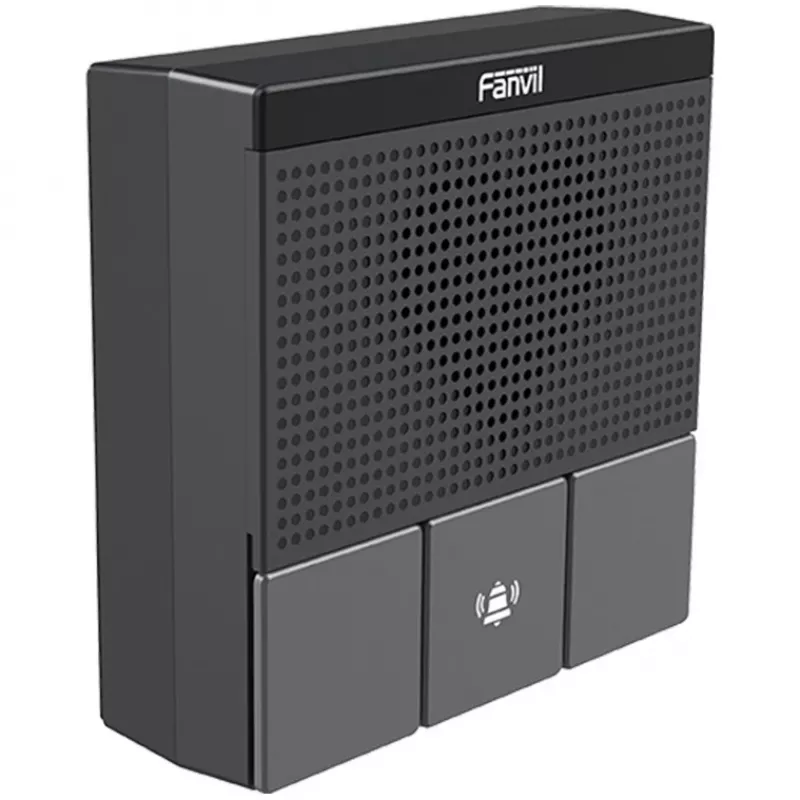 Vidinis ryšio įrenginys Grandstream A10W SIP mini IP54 PoE – sieninis garsiakalbis su apsauga nuo oro sąlygų