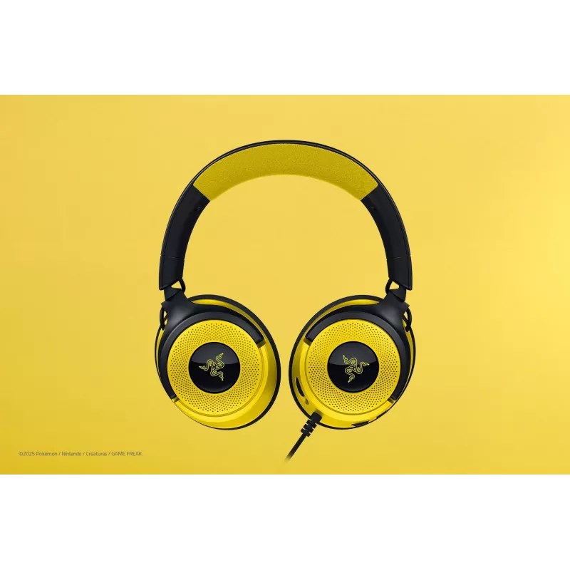 Razer Kraken V4 X Pokemon Kanto Starters Edition laidinės žaidimų ausinės, Chroma RGB