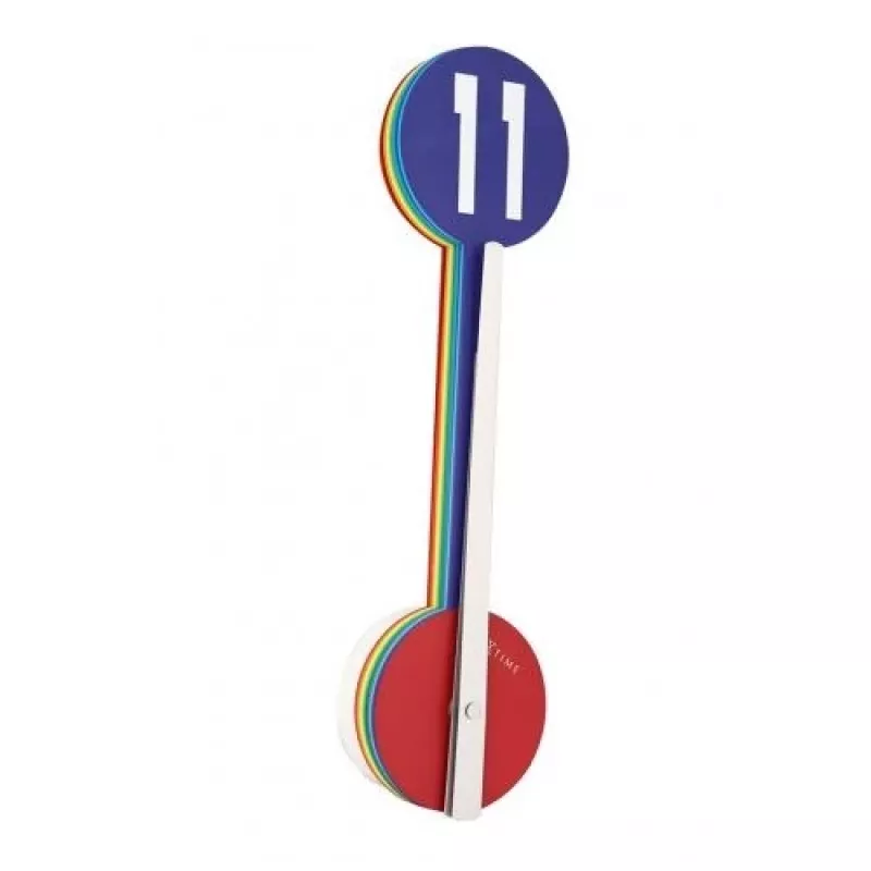 NeXtime Colour Guide 2995di sieninis laikrodis, Ø 60 cm, įvairiaspalvis