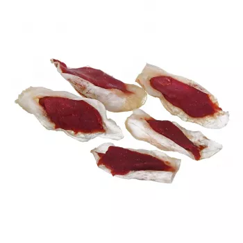 PETITTO Triušio ausis įdaryta antiena 500 g – vieno ingrediento hipoalerginis kramtomas užkandis šunims