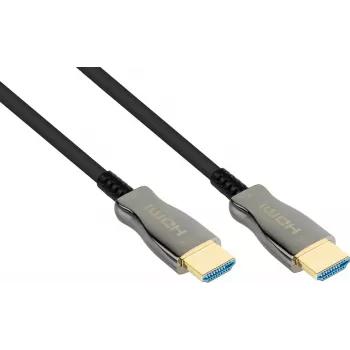 AOC Hybrid Ultra-High-Speed HDMI 2.1 laidas, 8K @60Hz / 4K @120Hz, 48 GBit/s, juodas, 100 m, PYTHON (AOC-H21100)