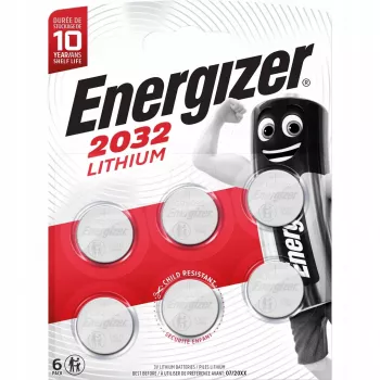 Energizer CR2032 baterijos 6 vnt. Special