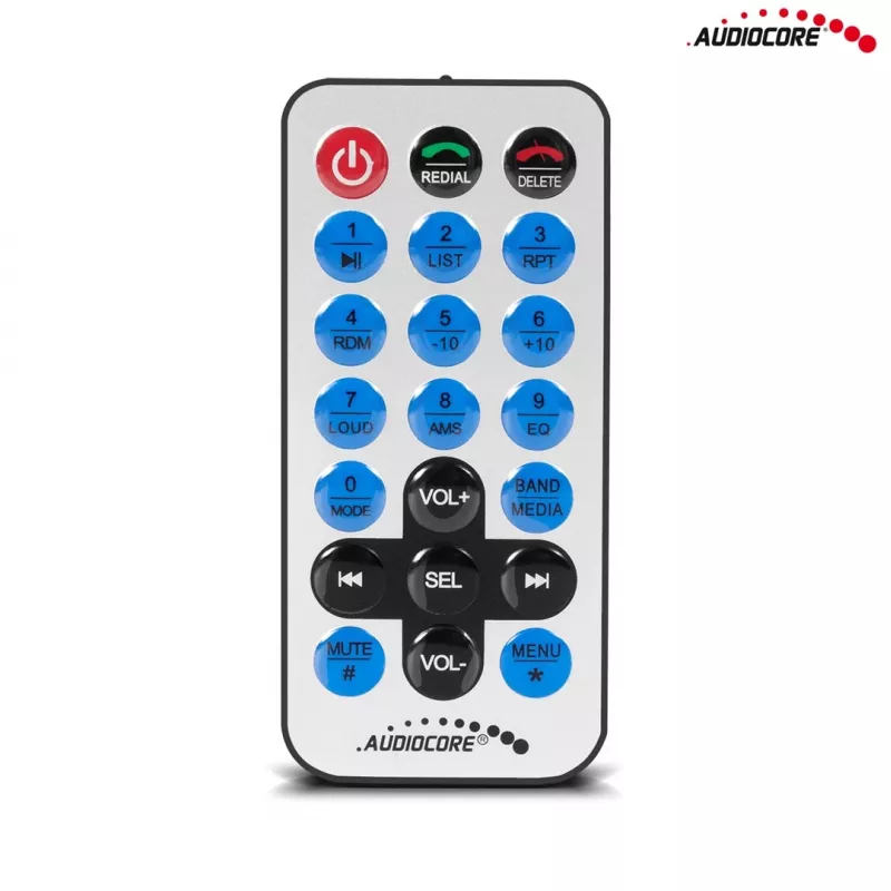 Audiocore AC9900 MP5 AVI DivX Bluetooth laisvų rankų įranga automobilinis grotuvas + nuotolinio valdymo pultas