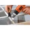 Šilumos pistoletas Black & Decker KX1650 — 1750 W, iki 600 °C, oro srautas 570–740 l/min, 2 m laidas, 600 g