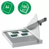 Leitz Precision Home Office popieriaus pjaustyklė A4, 10 lapų, rankinis spaustuvas, nerūdijantis plienas, A4, 80 g/m², antracitas