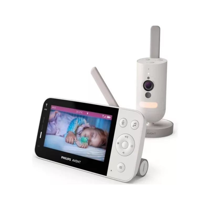 Philips AVENT SCD953/26 vaizdo kūdikio monitorius 400 m Wi-Fi pilka, balta