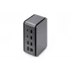 USB4 Dockinė stotelė Digitus DA-70897 8K USB Type-C 100W Power Delivery