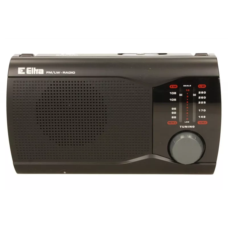 Nešiojamas radijo imtuvas FM/AM ELTRA EWA juodas