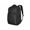 Kuprinė kasdieninė Wenger SwissGear Cosmic Black iš perdirbto poliesterio ir PVC, 17 inch