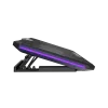 FURY GUNBAI G3 nešiojamojo kompiuterio aušinimo stovas 14.1–17.3 col., 2 ventiliatoriai, RGB apšvietimas, 2× USB