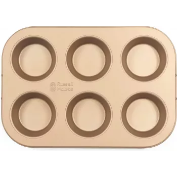 Muffinų kepimo aparatas Russell Hobbs RH02151GEU7 Auksinis, nelipni danga