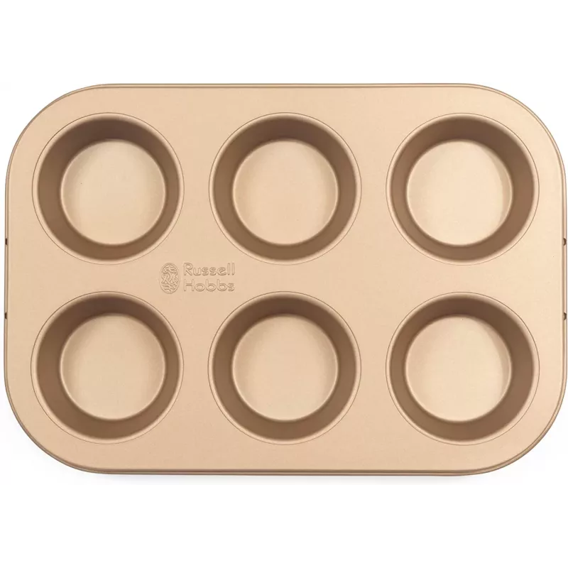 Muffinų kepimo aparatas Russell Hobbs RH02151GEU7 Auksinis, nelipni danga